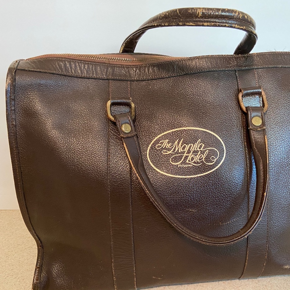 Vintage Leather Tote
